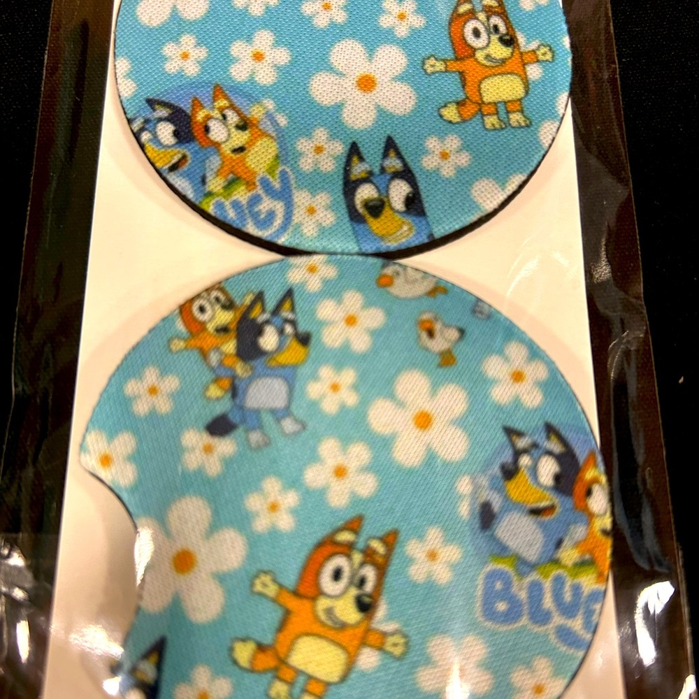 Bluey Car Coasters